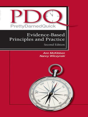 cover image of PDQ Evidence-Based Principles and Practice